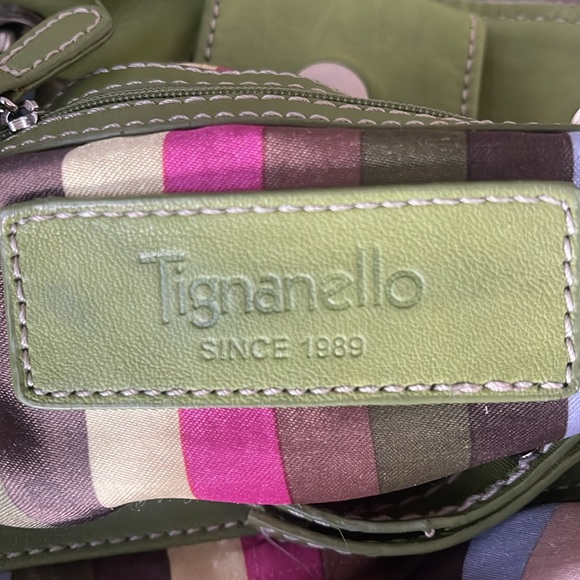 Apple green leather purse - Picture 9 of 9